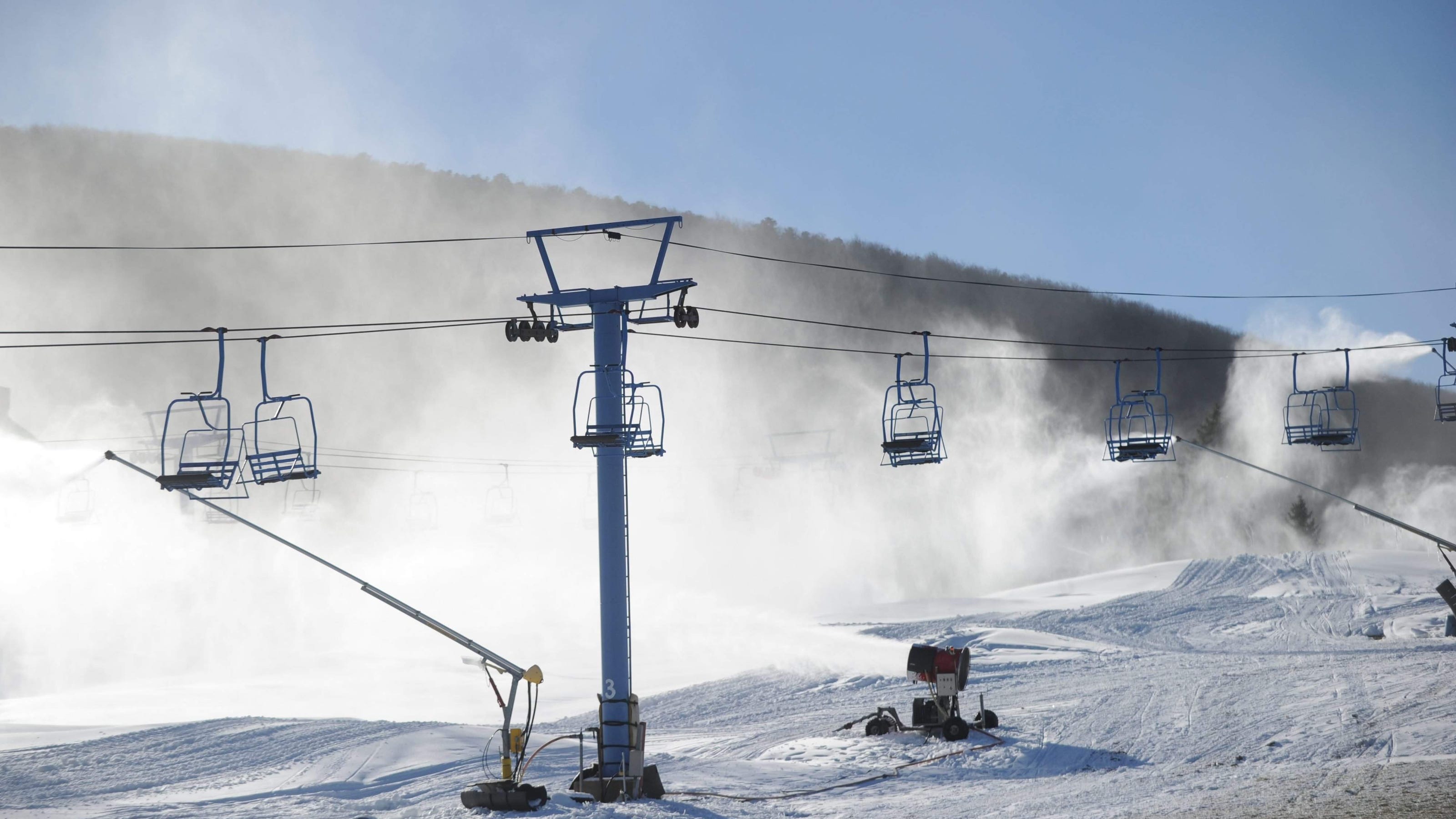 Some Slopes Are Already Open In The Pocono Mountains Some Slopes Are Already Open In The Pocono Mountains