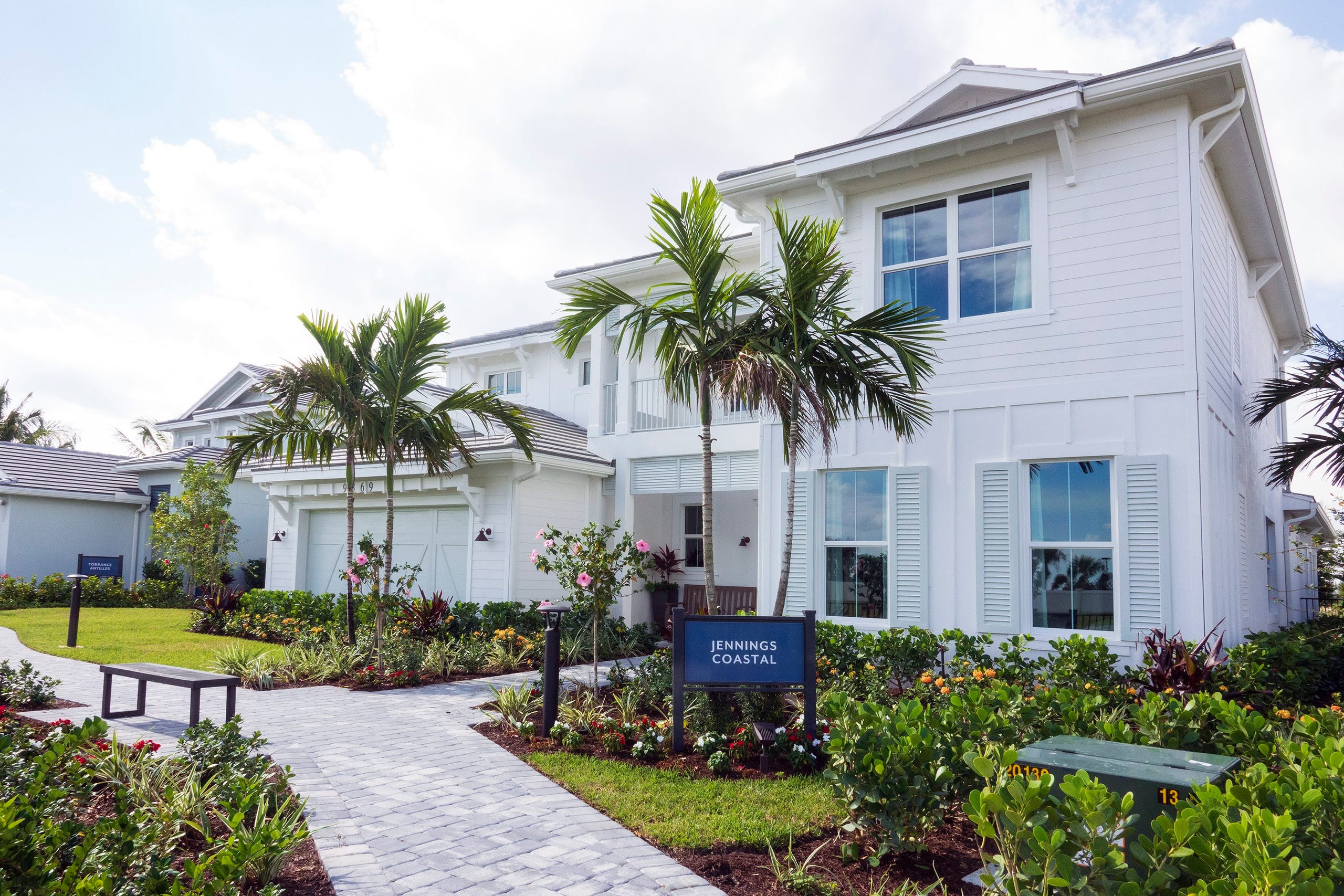 Model homes at Avenir Monday, Nov. 30, 2020.  The development on western Northlake Blvd. eventually will include 3,900 homes, 2 million square feet of office space, 400,000 square feet of commercial space, a crystal lagoon, high-end golf course and 16,000-square-foot clubhouse. The first phase of development began in January.
