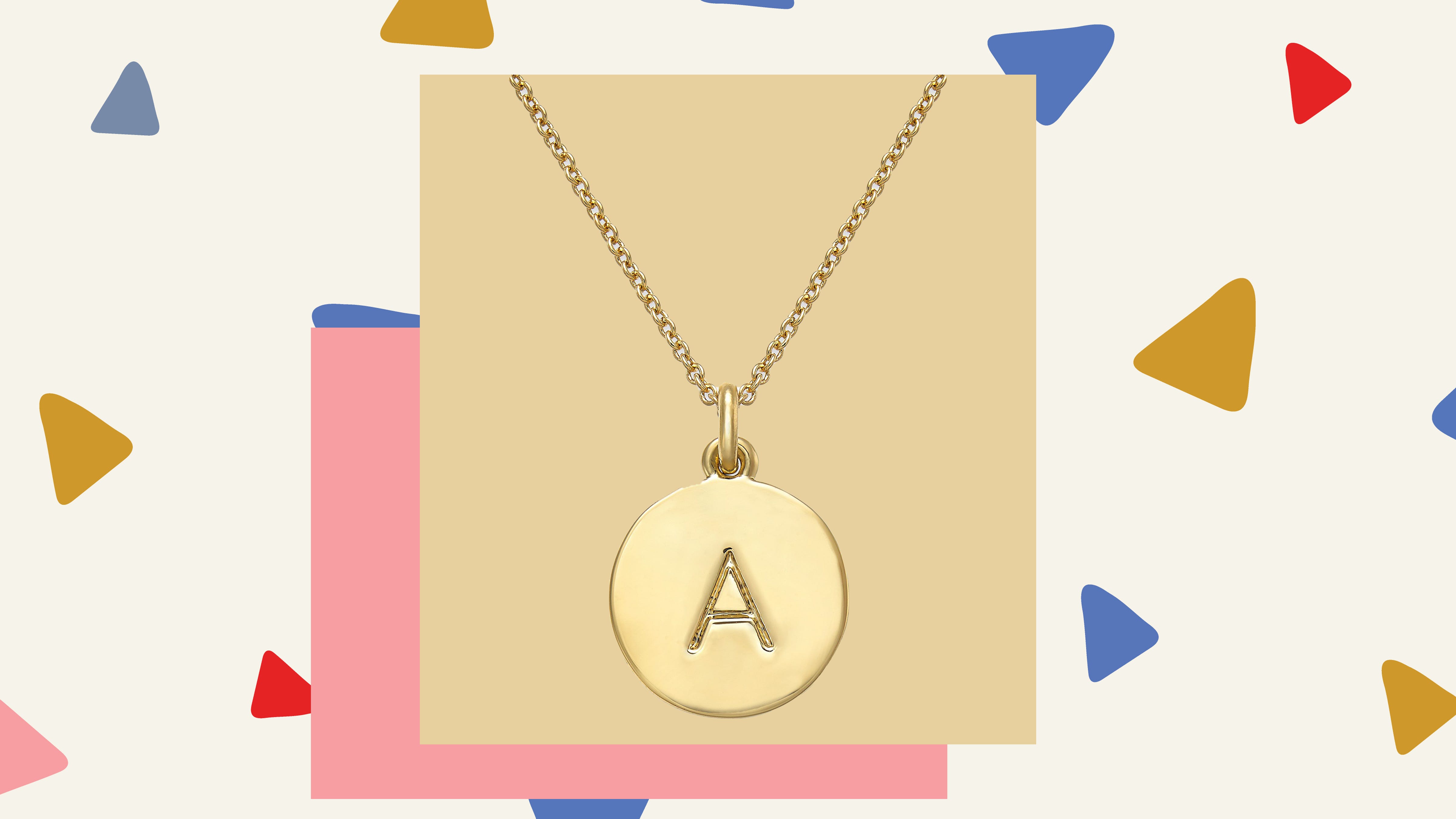 Kate Spade necklace: This popular initial pendant is 40% off