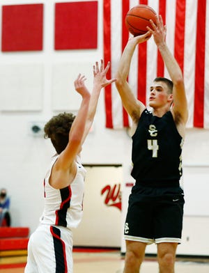 South Central's David Lamoreaux scored his 1,000th-career point by scoring 26 in a win over New London earning him an athlete of the week nomination.