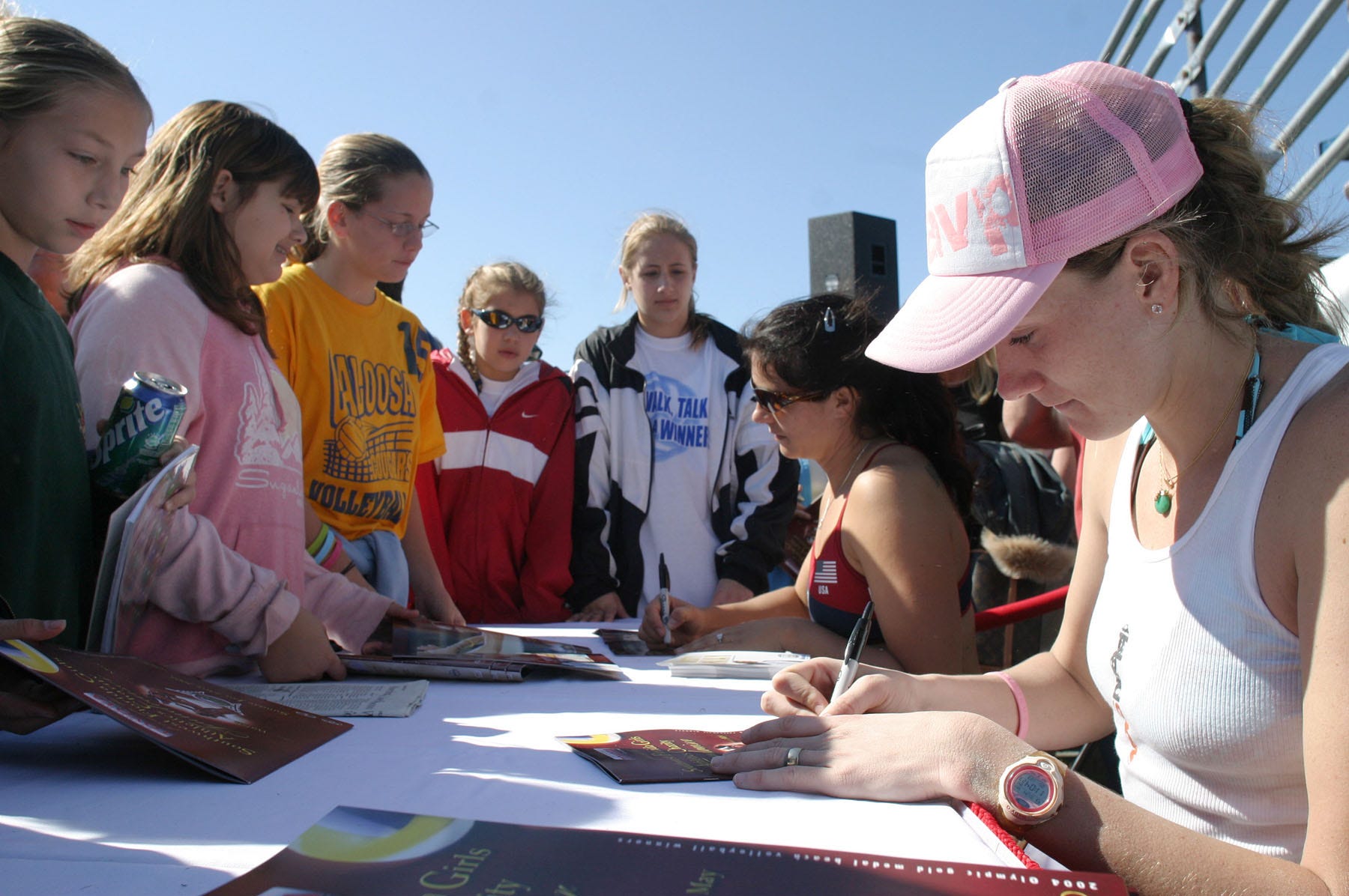 Brooke Sweat Kerri Walsh Jennings Usa South Team Up To Hold Beach Volleyball Camp Brooke Sweat Kerri Walsh Jennings Usa South Team Up To Hold Beach Volleyball Camp