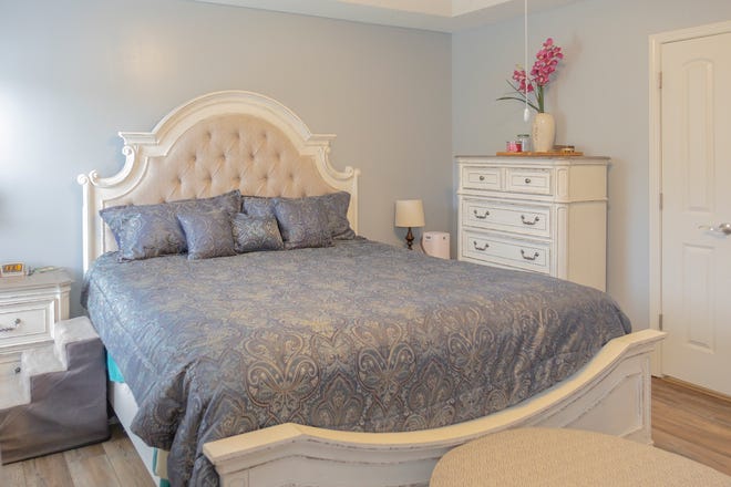 Having a first floor master bedroom was what prompted Sheila and Bob to look for a new home.