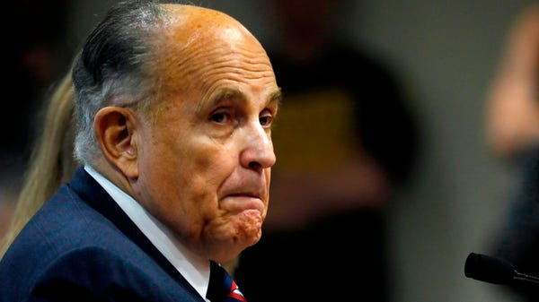 Rudy Giuliani, personal lawyer of President Donald