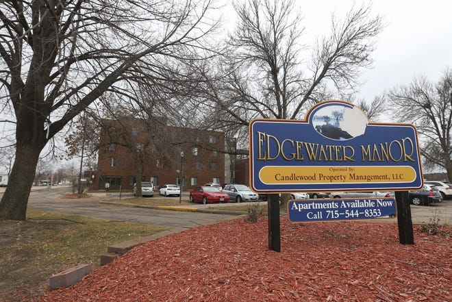 Edgewater Manor is seen on Monday, Dec. 7, 2020, in Stevens Point, Wis. The city-owned independent senior apartment complex is no longer accepting new tenants and will assist current tenants in finding new living arrangements.