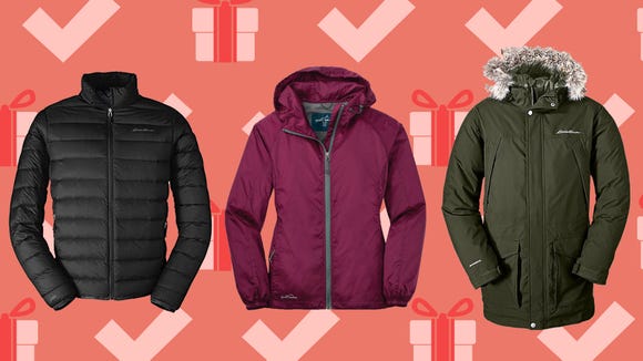 Winter weather will be no match against a new Eddie Bauer jacket.