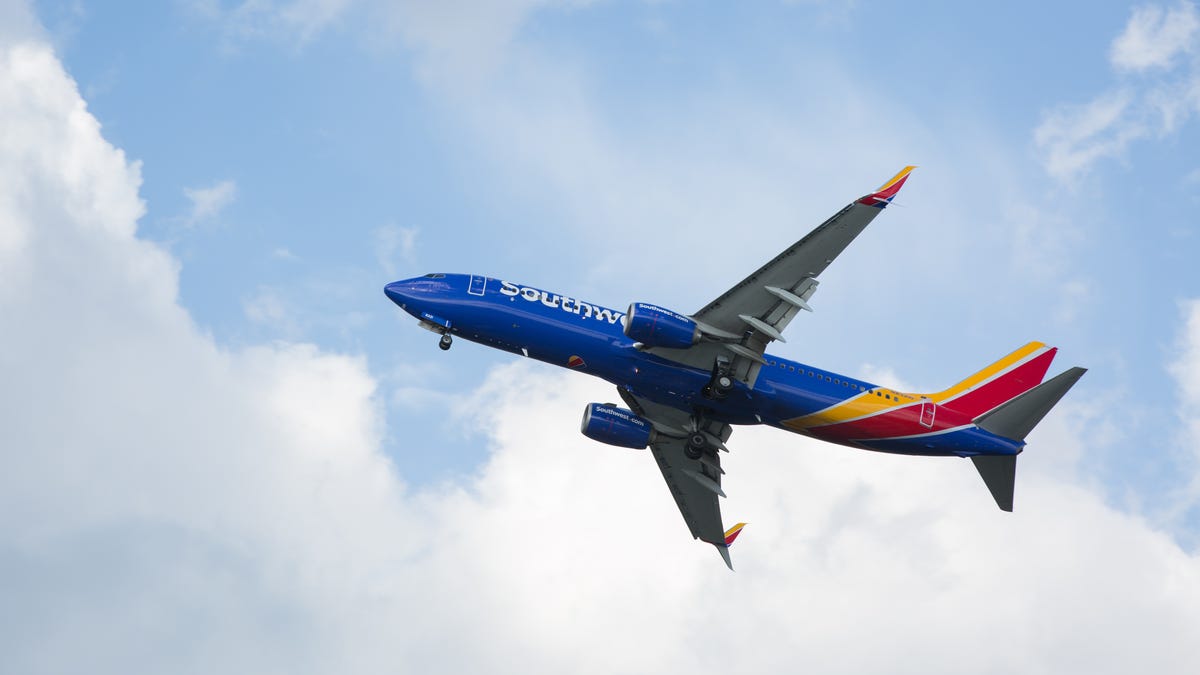 A professional aviation photographer went all out to get a unique shot of his Southwest pilot mentor's final flight.