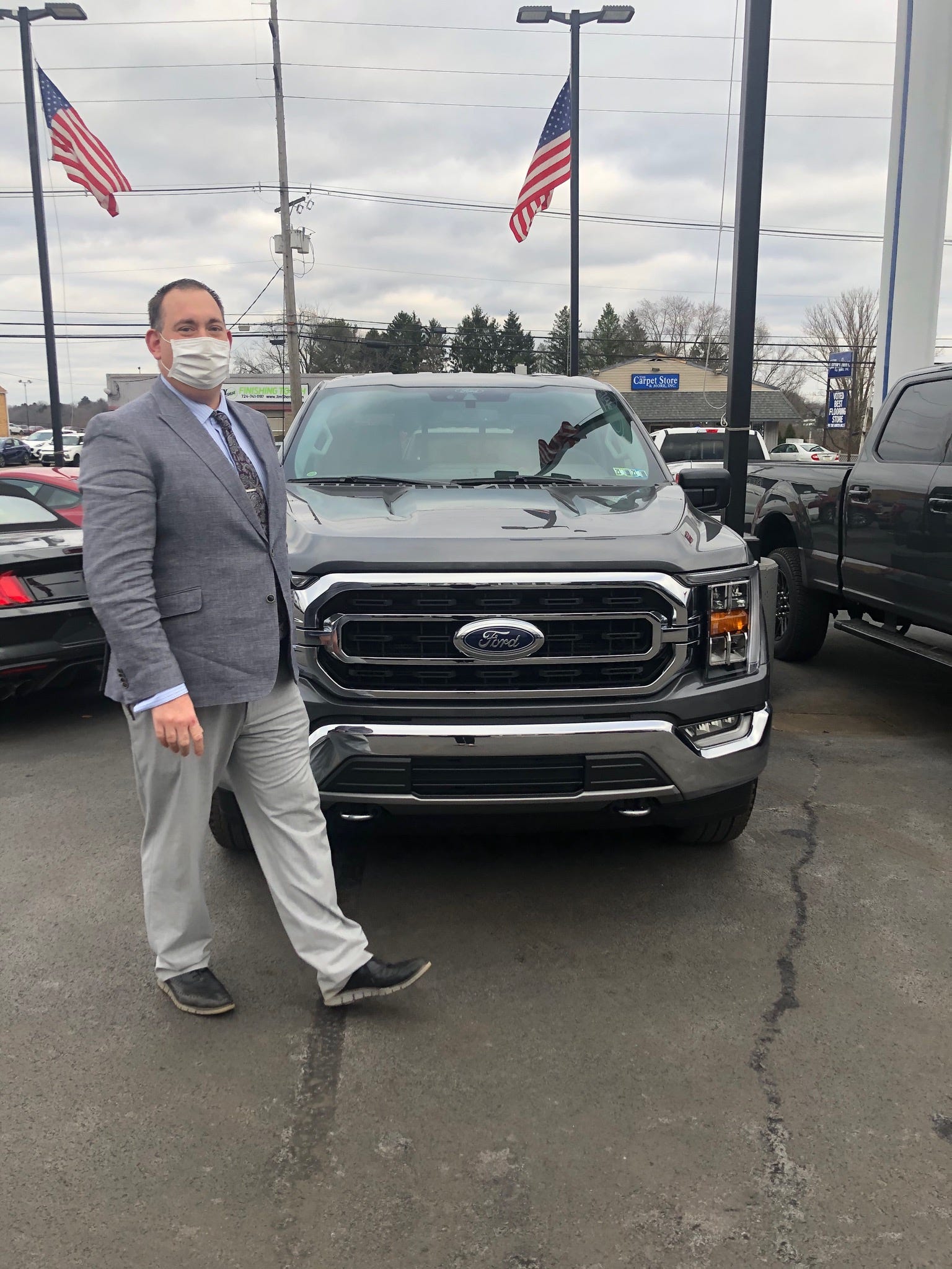 Customers Await Limited Supply Of 2021 Ford F 150s Arriving At Dealerships f150 ford pickup truck on Customers Await Limited Supply Of 2021 Ford F 150s Arriving At Dealerships