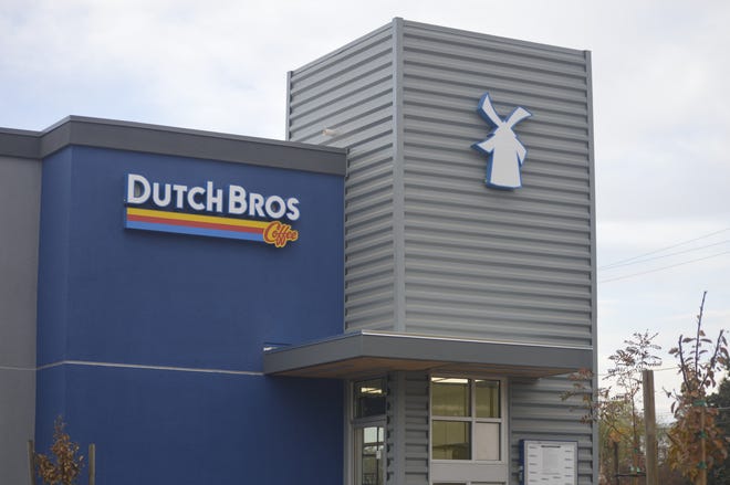 Dutch Bros. Coffee at 728 S. Mooney Boulevard, across from College of the Sequoias, may open before Christmas in Visalia.