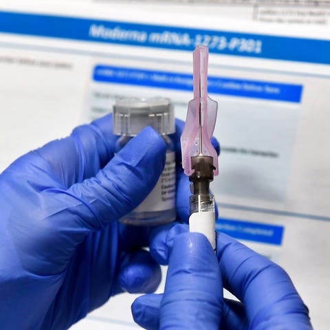 COVID-19 vaccine on July 27, 2020, in Binghamton, 