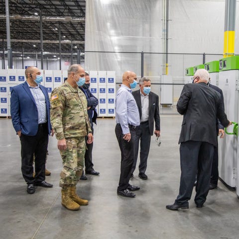 Operation Warp Speed co-leaders Dr. Moncef Slaoui 