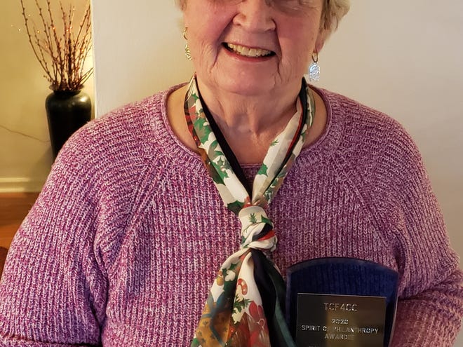Judi Saurers is the winner of the 2020 Spirit of Philanthropy Award, presented by the Community Foundation for Crawford County.