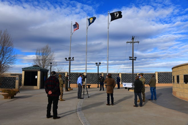 JROTC Cadets commemorating the Bataan Death March JROTC Cadets commemorating the Bataan Death March