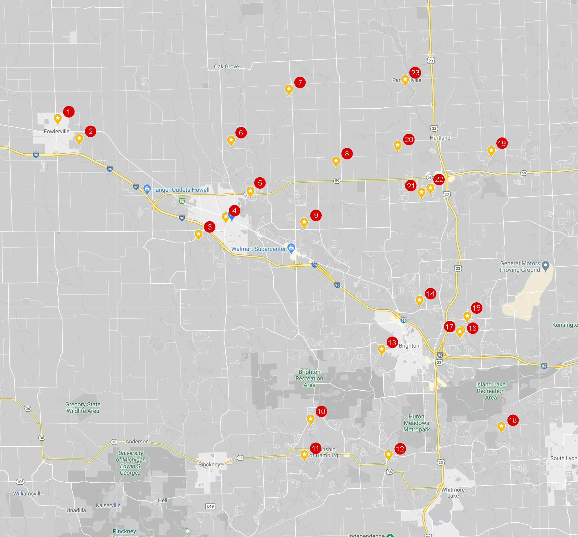Livingston County Mi Christmas Light Tour 2022 Christmas Across Livingston County Is Expressed In Lights Of Readers