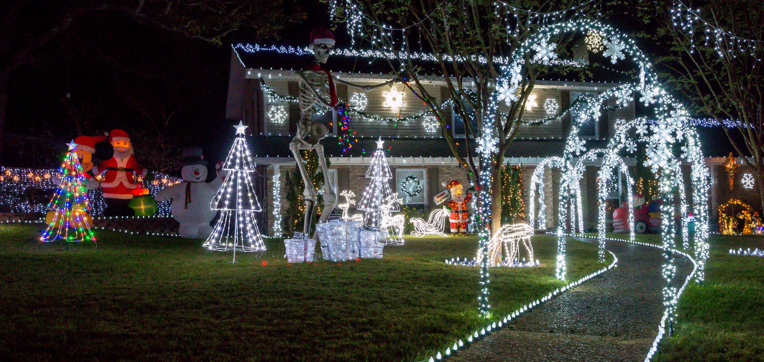 Pensacola Christmas lights Ultimate Pensacola, Milton Christmas light