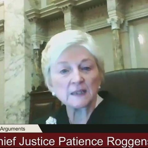 Wisconsin Chief Justice Patience Roggensack conven