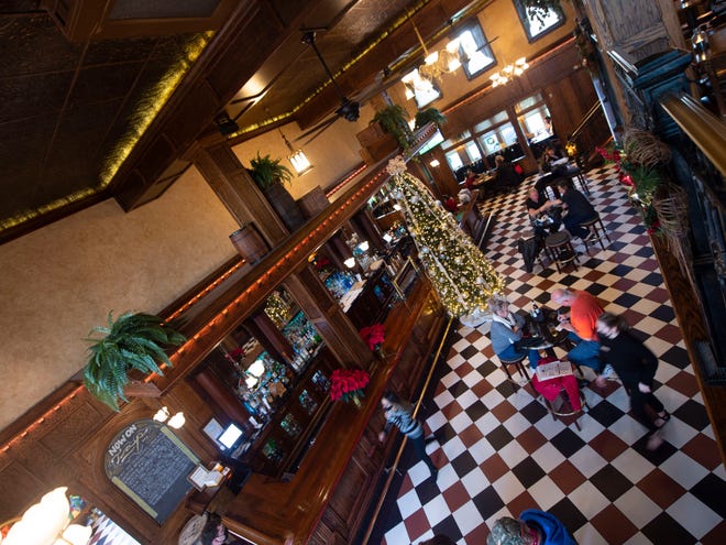 Inside The First Post in Springettsbury Township on Friday, Dec. 11, 2020. Following a new statewide mandate on COVID-19 mitigation, indoor dining will be prohibited from Saturday, Dec. 12 through Monday, Jan. 4, 2021.