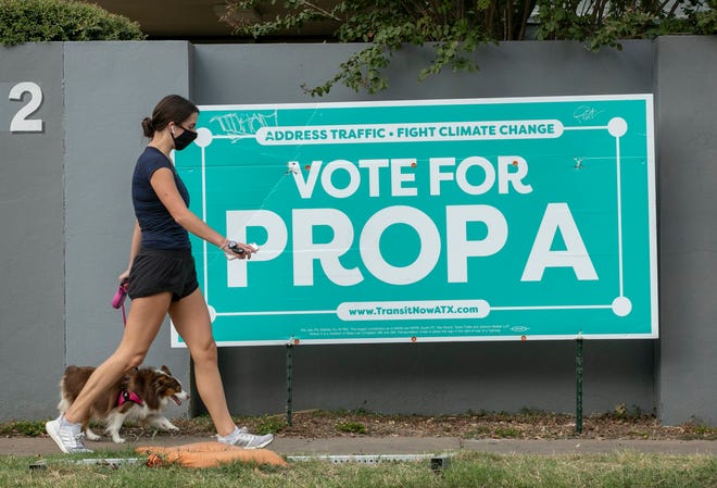 Austin voters approved Proposition A, a $7.1 billion transit plan.