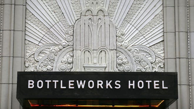 Indianapolis Bottleworks Hotel pays homage to its Coca-Cola history.