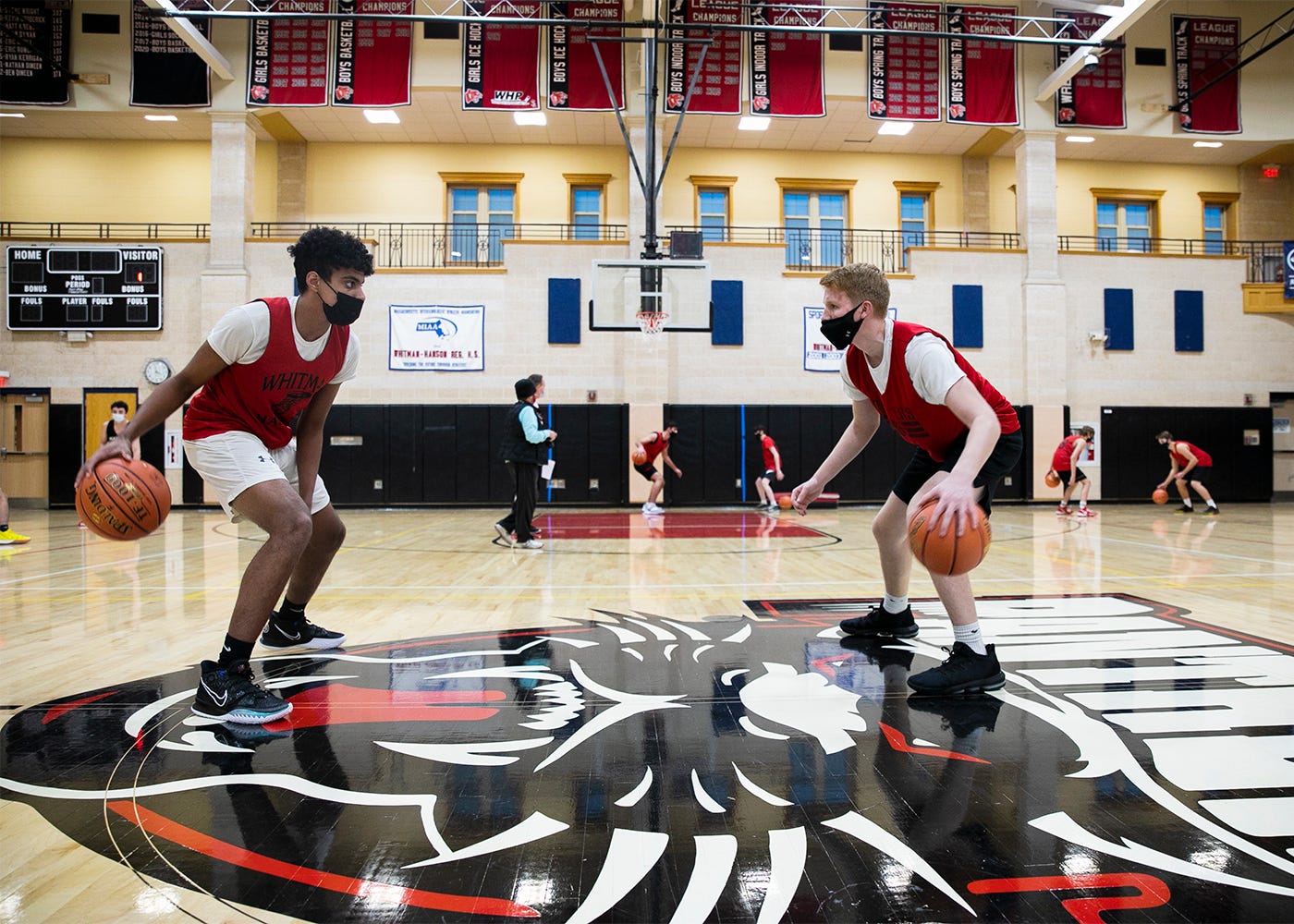 As Usual Whitman Hanson Boys Basketball Banking On Shooting Touch