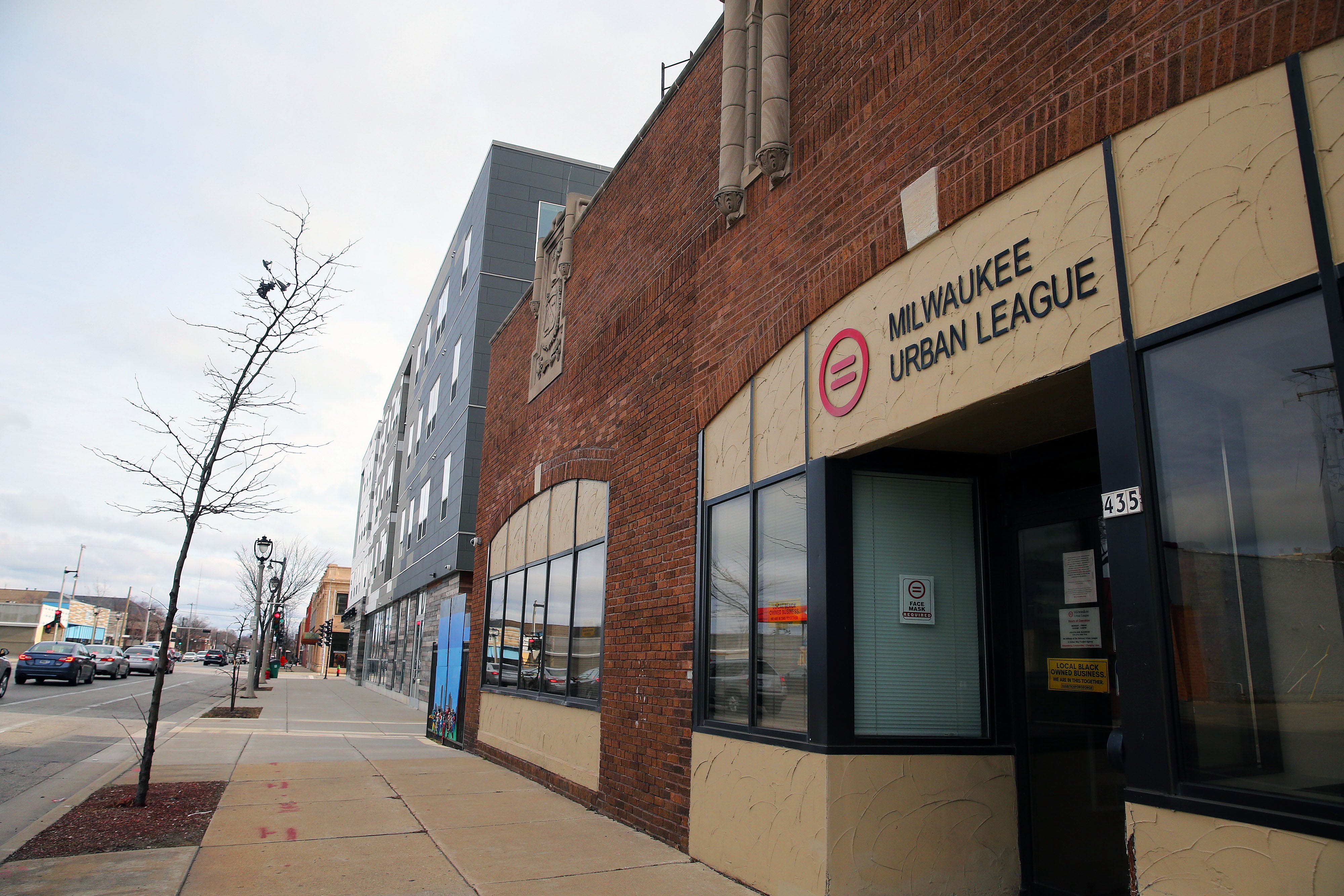 The Milwaukee Urban League at 435 W. North Ave., Milwaukee.