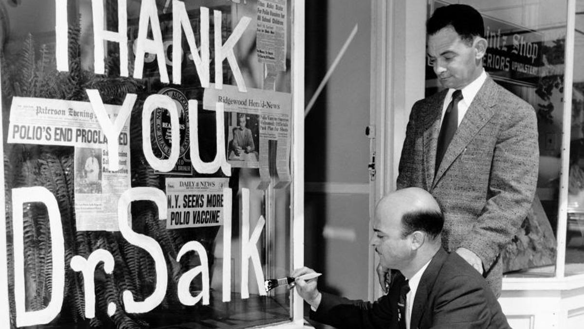 The COVID-19 vaccine owes a lot to the Jonas Salk polio vaccine trial