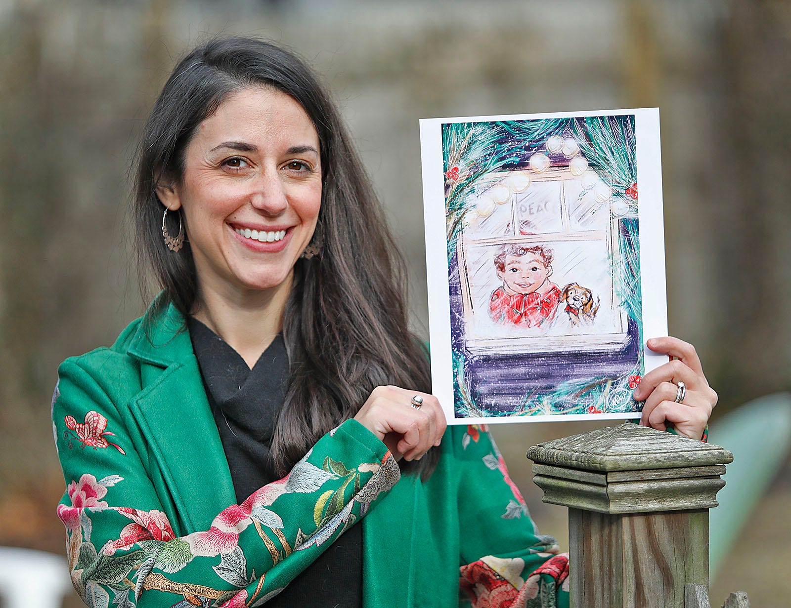 Weymouth author/illustrator wins Patriot Ledger holiday art contest