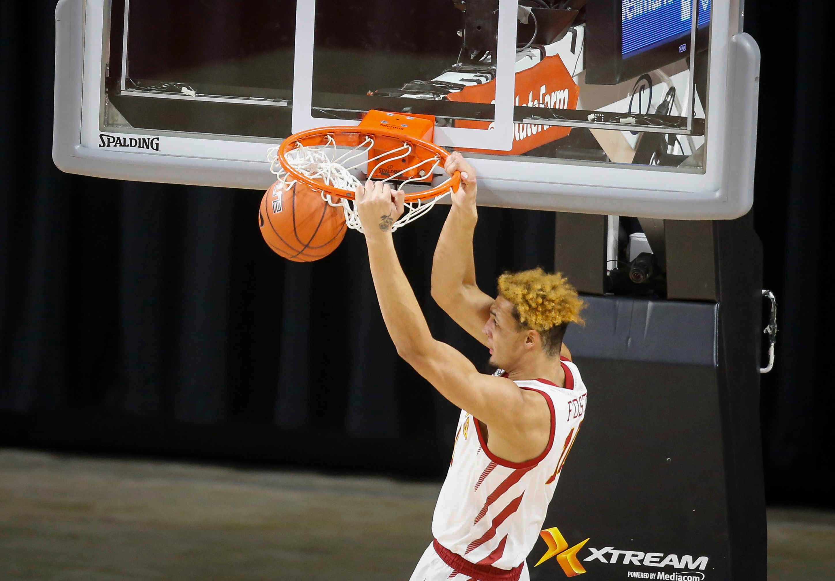 Iowa State basketball Freshman Xavier Foster out for the