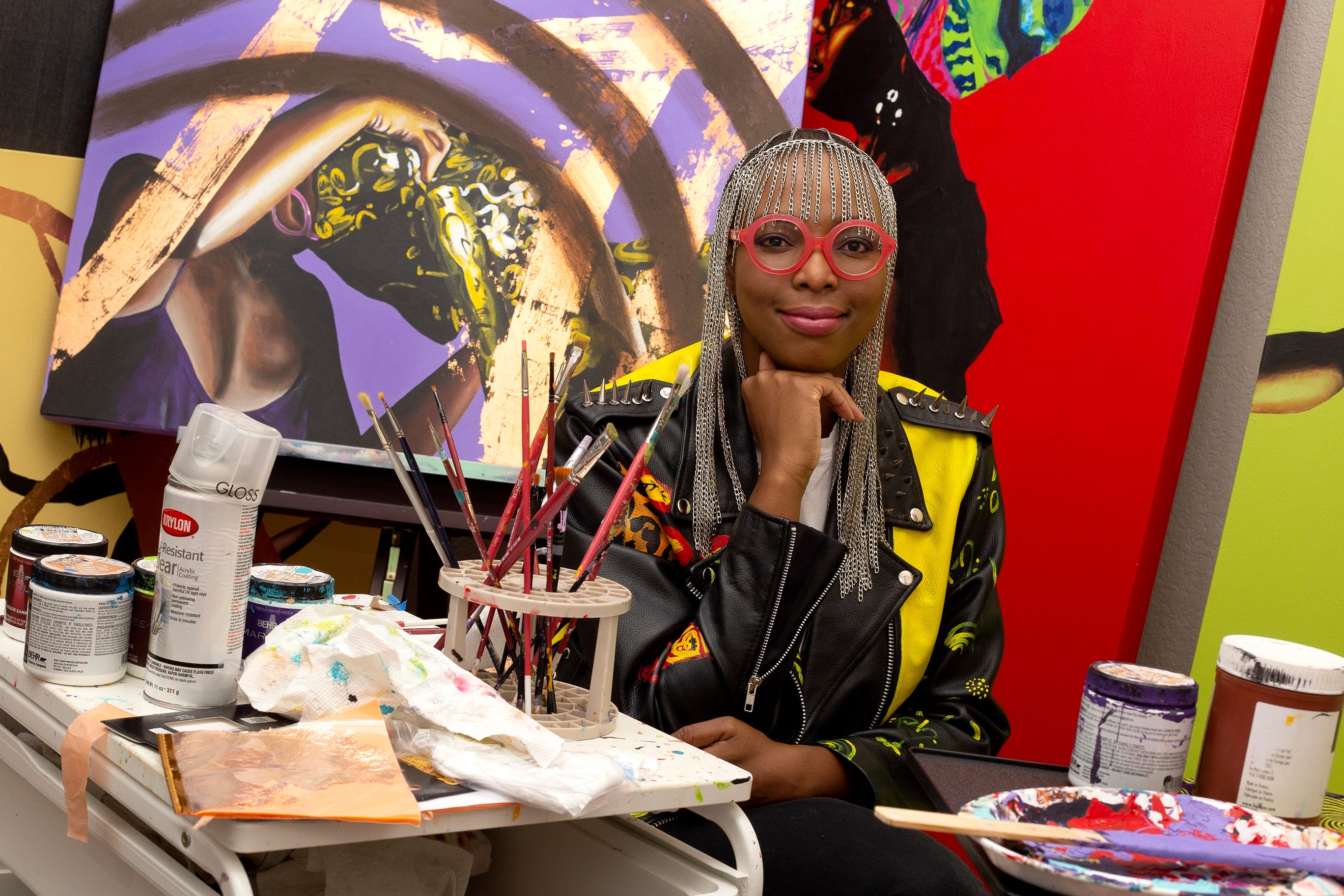 Dawn Okoro has become one of the most buzzed about African American visual artist.