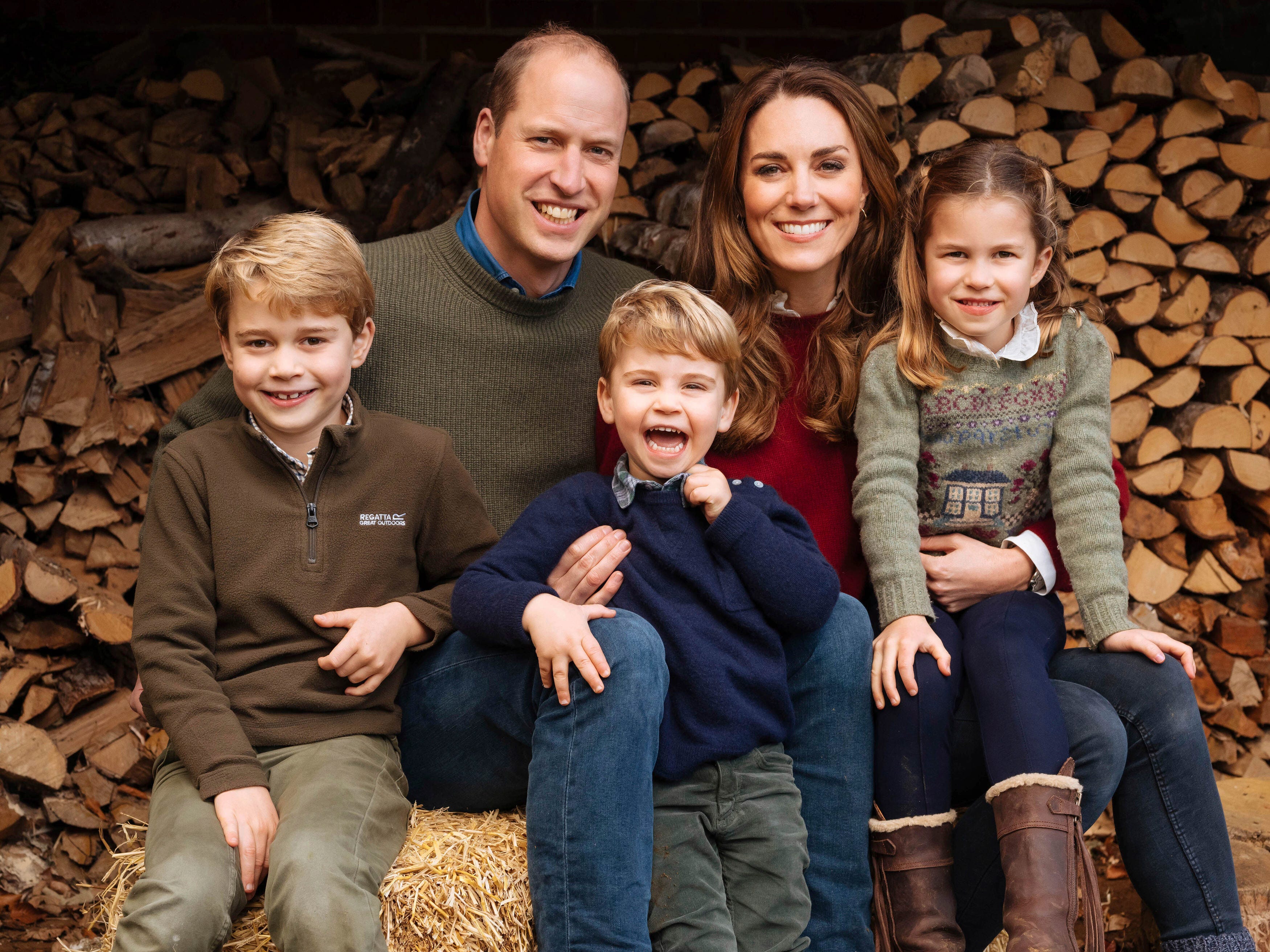 Prince William Kate Middleton Release 2020 Family Christmas Photo