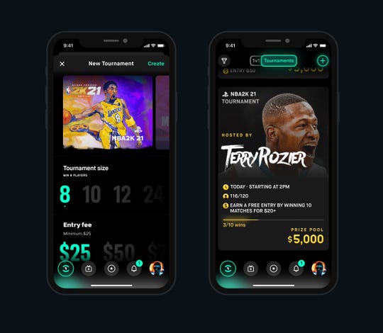 The Play One Up app will let you create your own esports tournament.