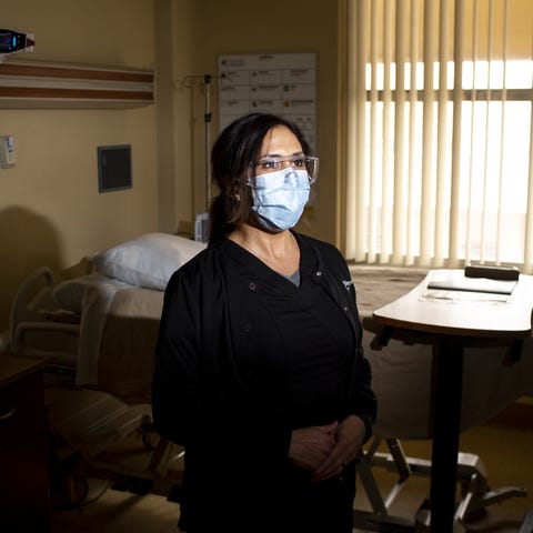 Regina Villa, the nurse manager at Valleywise Heal