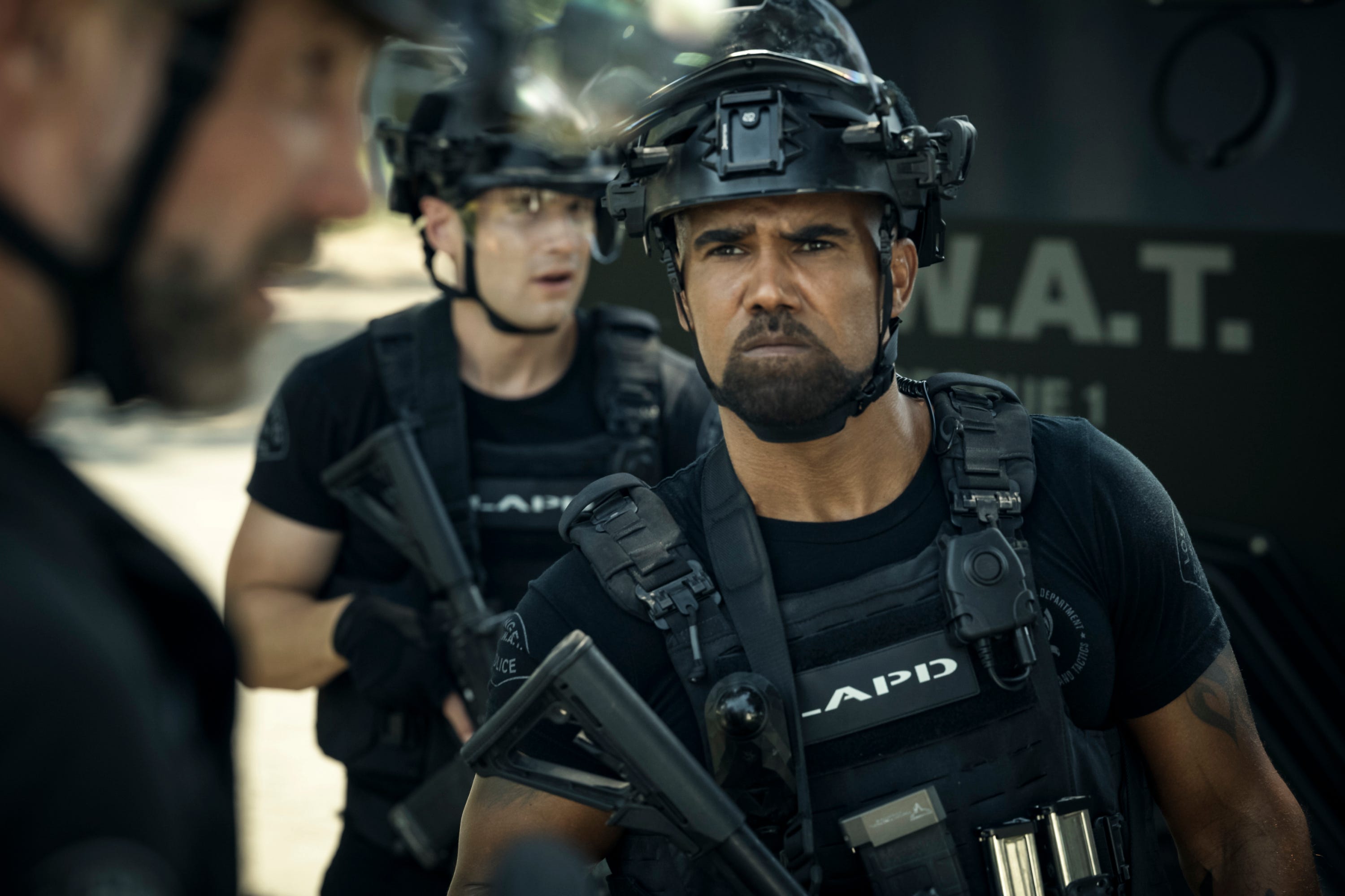 Shemar Moore as Daniel "Hondo" Harrelson on "S.W.A.T." The CBS series has dealt with issues of race and policing before, but was motivated to do more after the protests against police brutality this summer.
