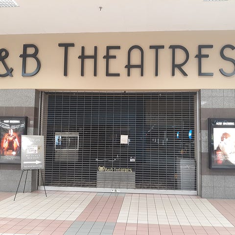 B&B Theatres located within the VIllage Square Mal