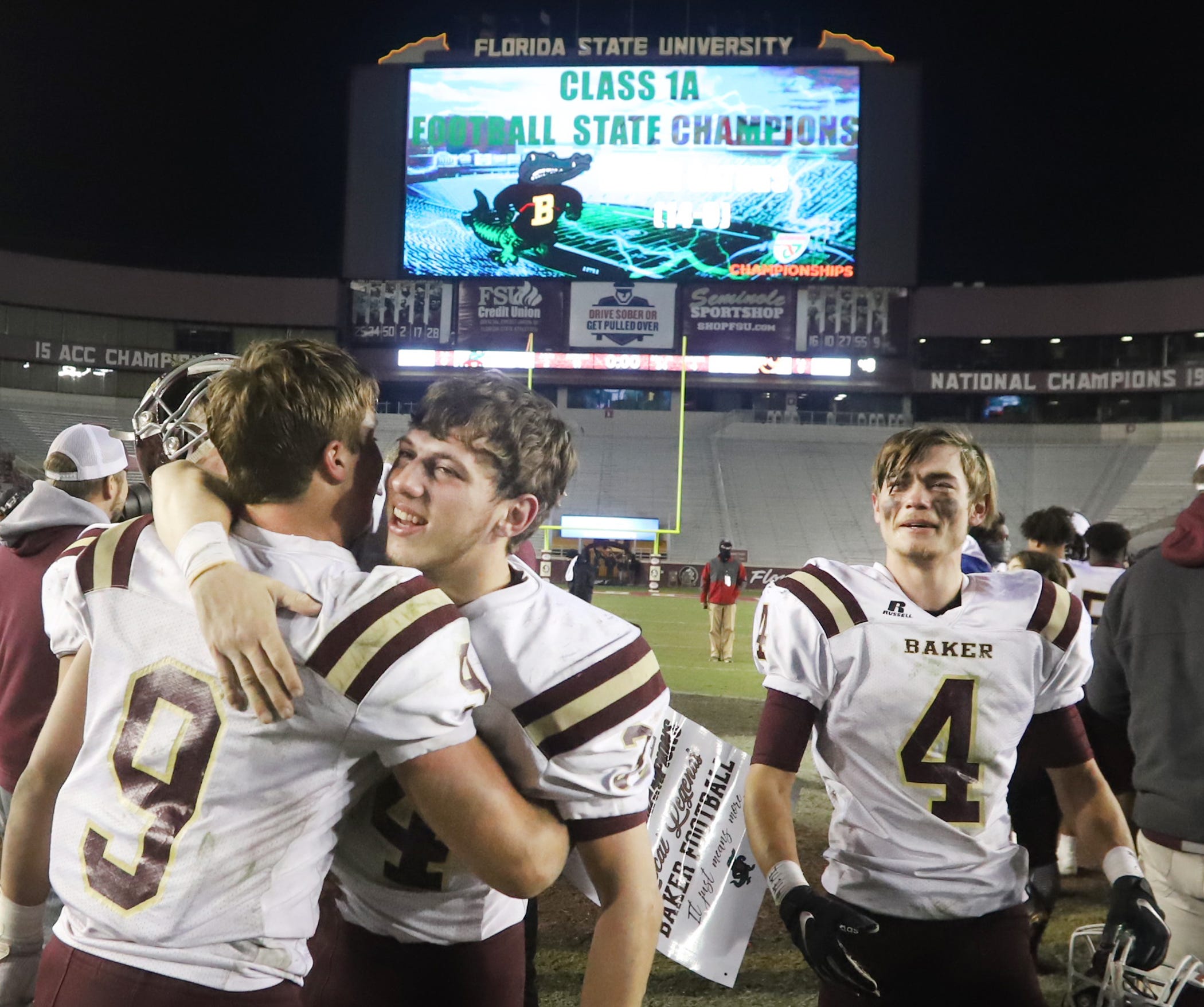 Baker High School wins 1A Florida football state championship