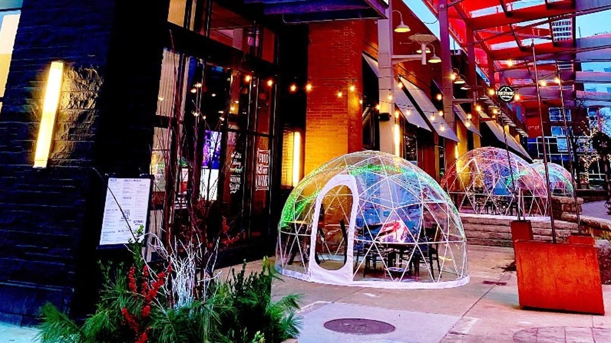 Dine Out In An Igloo At Patriot Place This Winter