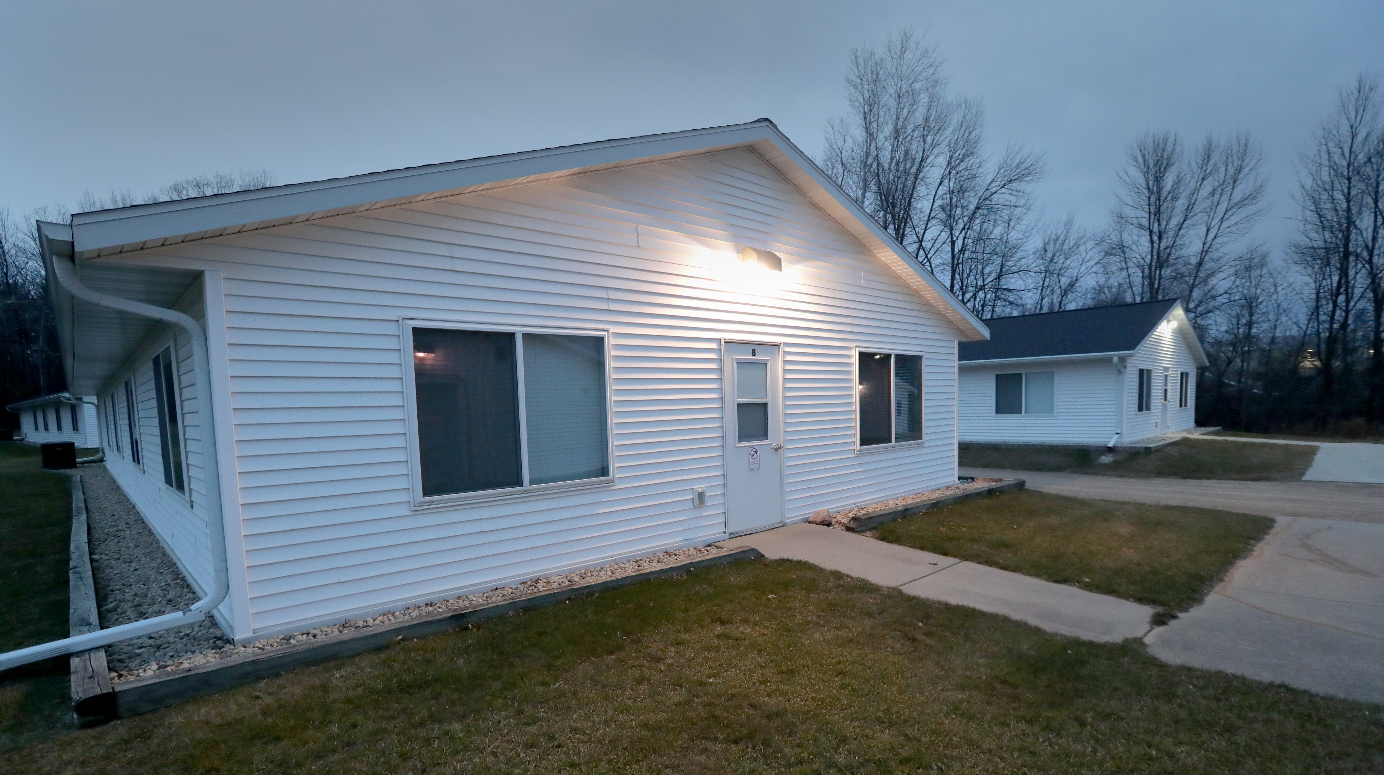 Housing for migrant workers at Seneca Foods in Gillett, Wisconsin.