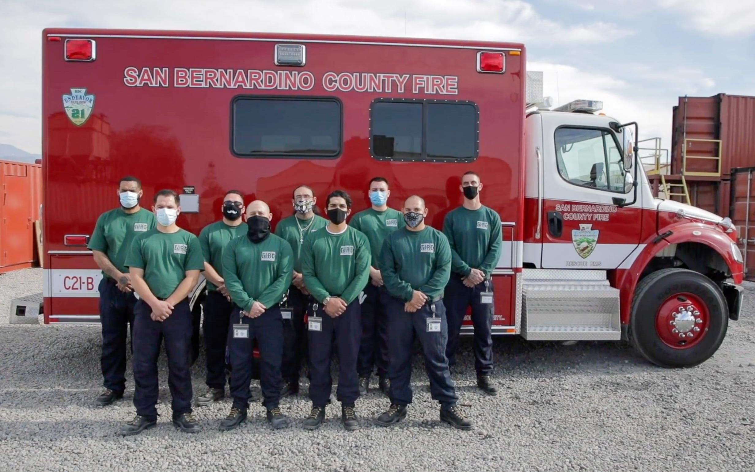 'Second chances' County Fire employs former inmates for new Endeavor crew