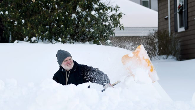 Grusom flov dråbe NY snowfall records broken in some areas