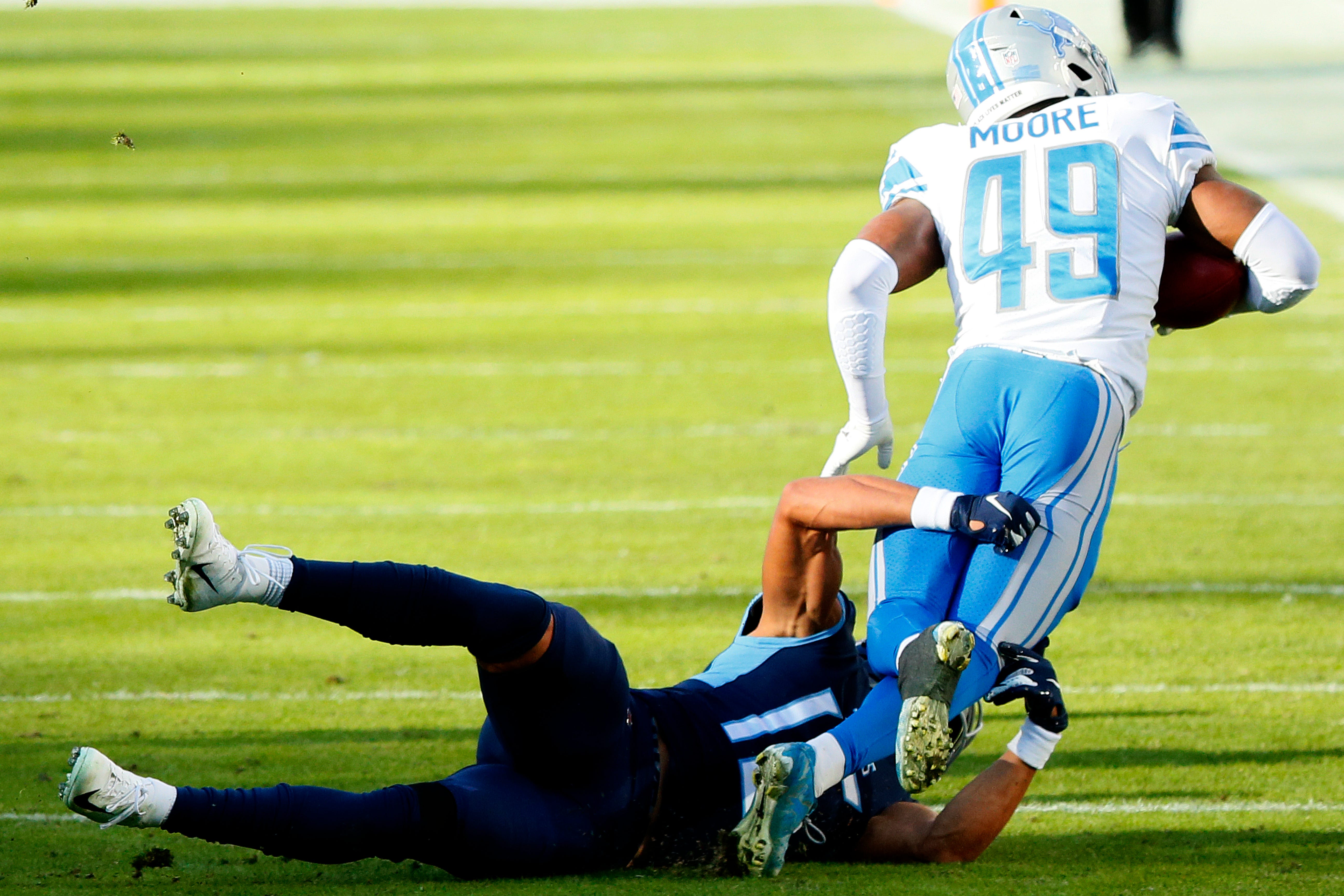 Detroit Lions' Darrell Bevell explains fake punt, lack of challenge