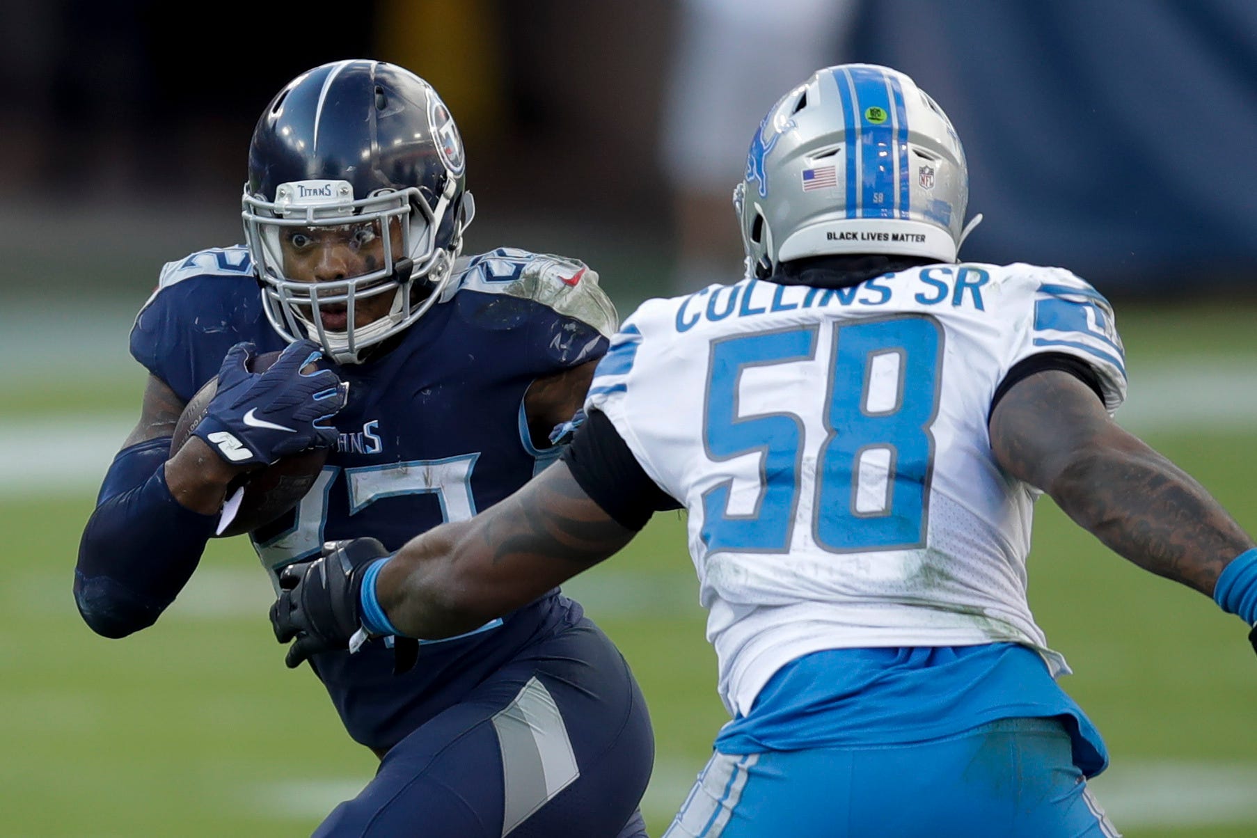 Derrick Henry, terrific Titans offense too powerful for Lions, 46-25