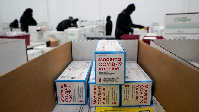 Stimulus deal; Moderna vaccines out; new virus strain