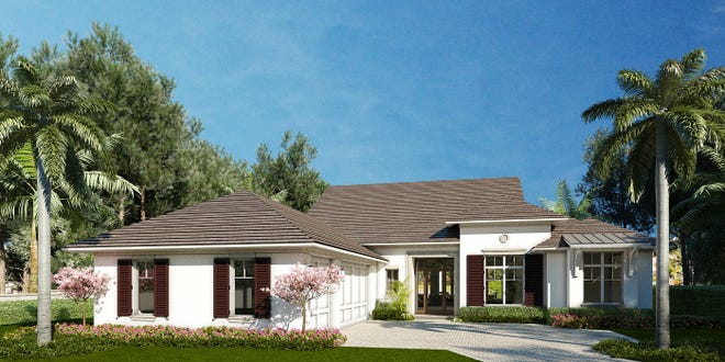 The Haven model at Enclave of Distinction features 4,000 square-feet with three bedrooms and an office or den, three and a half baths, and a three-car garage.