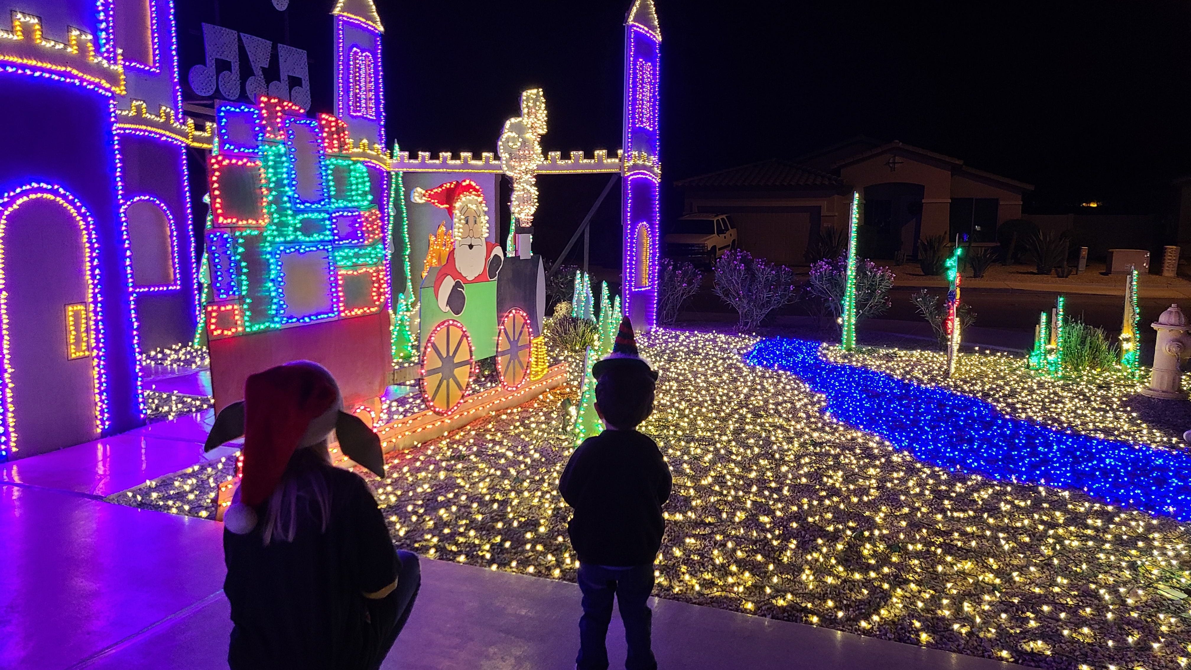 Florence Az Christmas Parade 2022 Christmas 2021: Phoenix Holiday Lights Map