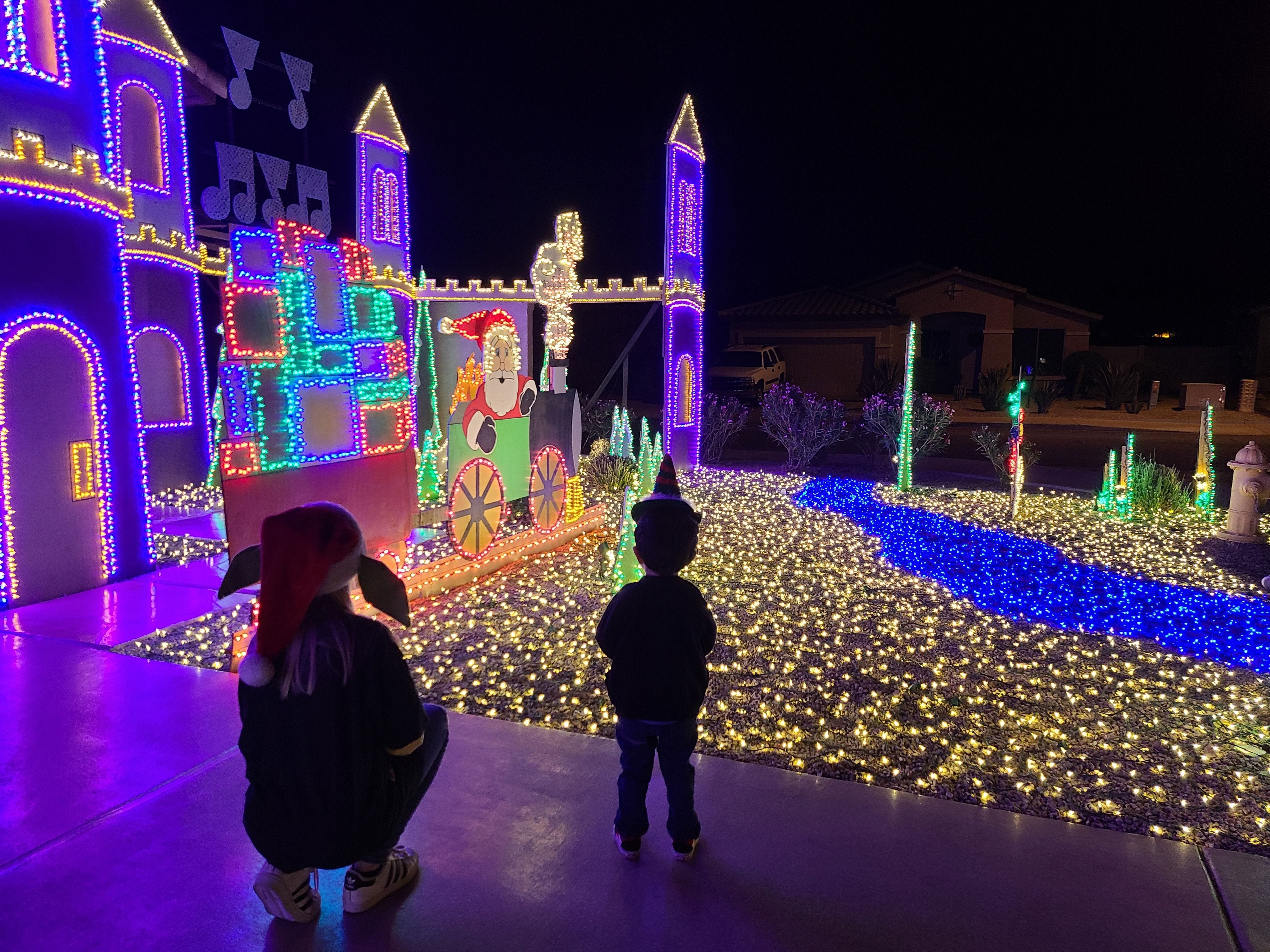 Christmas Activities Phoenix 2022 Christmas 2021: Phoenix Holiday Lights Map
