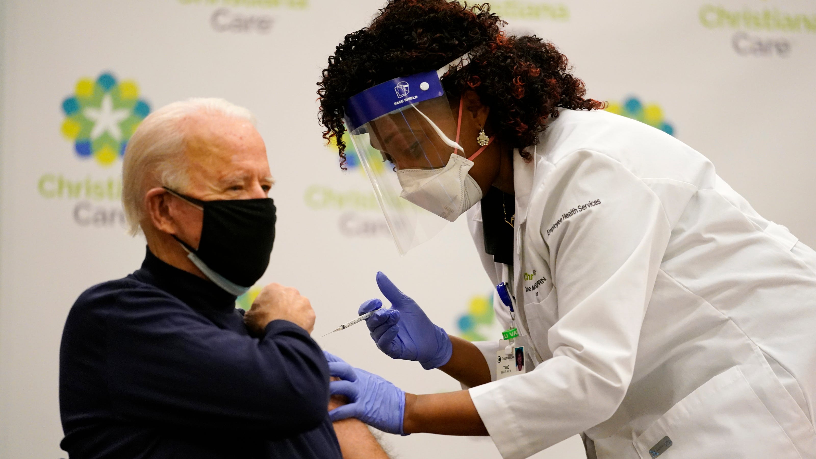 COVID vaccine Joe Biden receives first dose of coronavirus vaccine