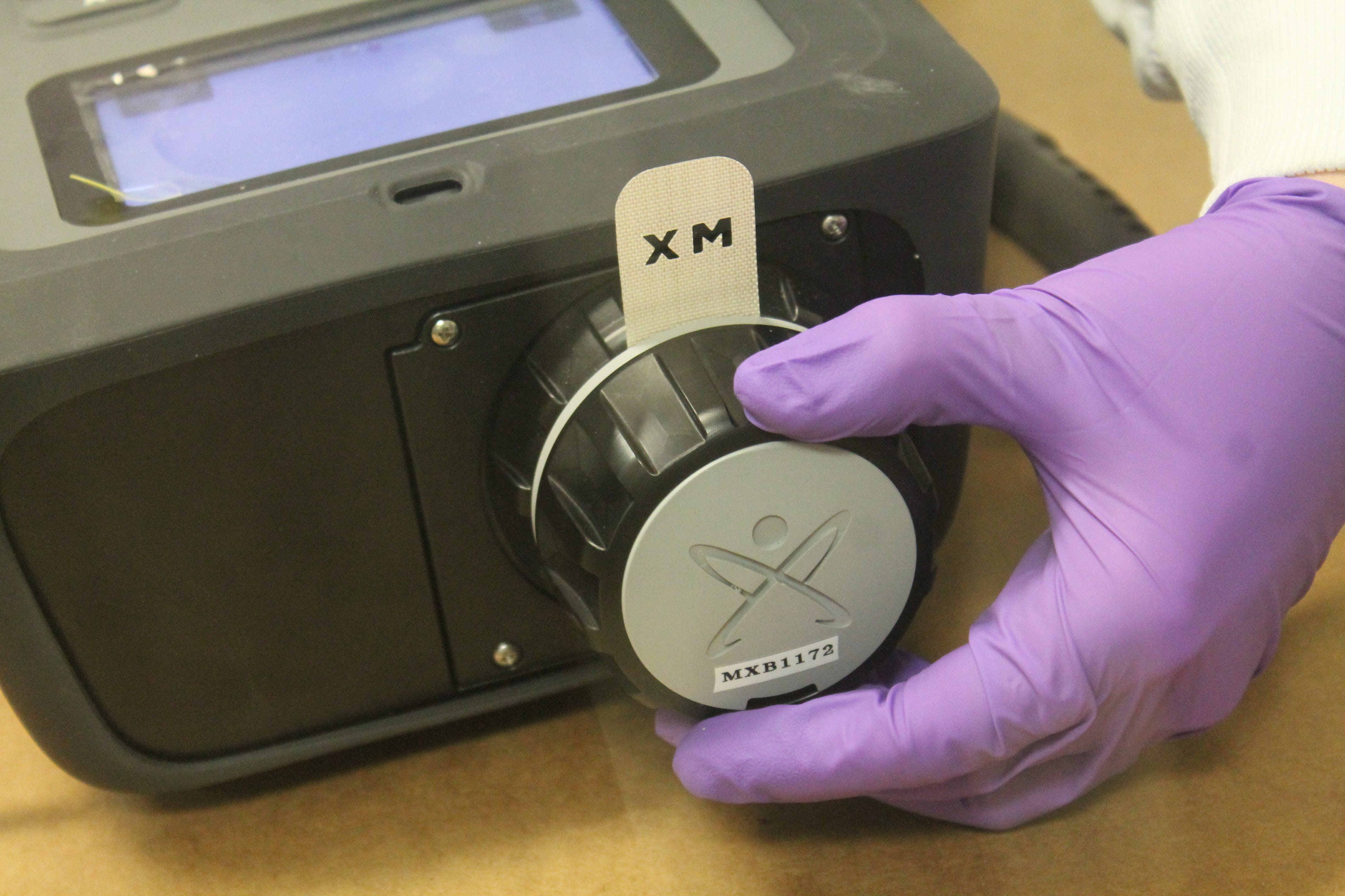 BCI, others using portable testing units to check drug evidence.