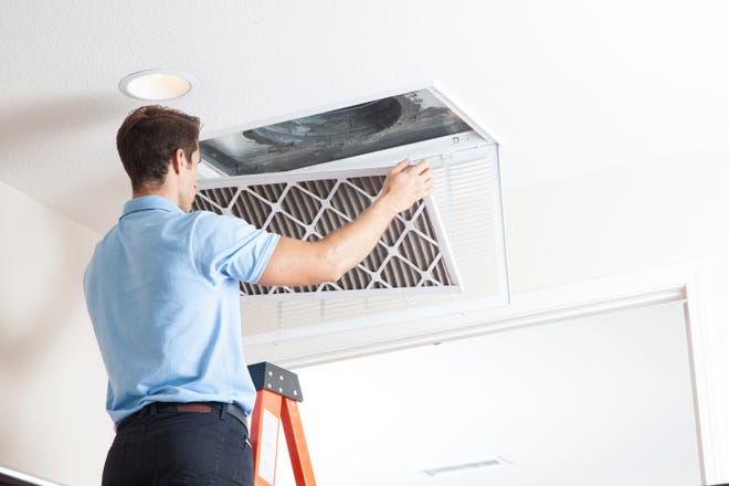 Cleaning air ducts and changing filters on heating units regularly can help you save money on energy to heat your home.