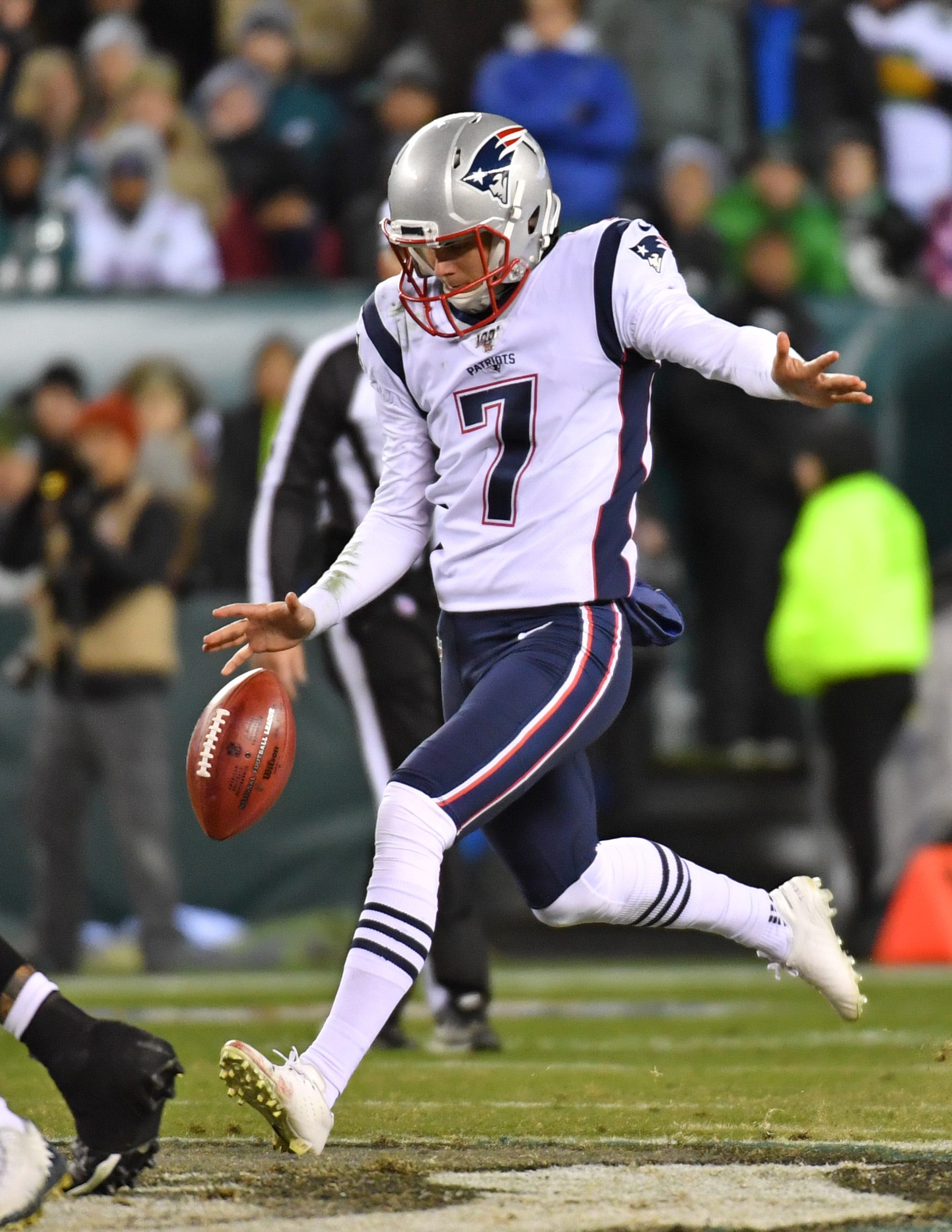 jake bailey patriots jersey