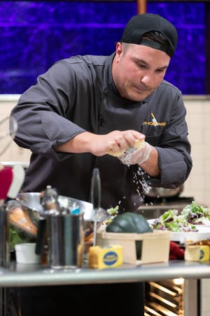 Chef Joseph Gramaglia on "Chopped."