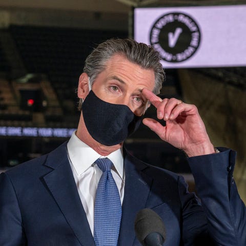 California Gov. Gavin Newsom will quarantine for 1